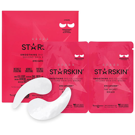 STARSKIN Eye Catcher Smoothing Coconut Bio Cellulose Second Skin Eye Mask 2 Units