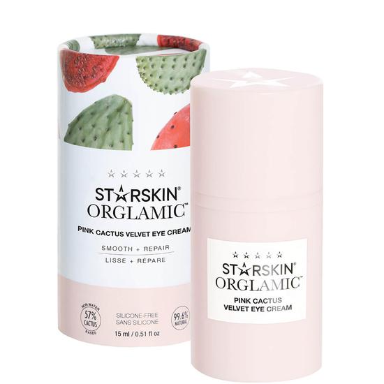STARSKIN Orglamic Pink Cactus Velvet Eye Cream 0.5 oz