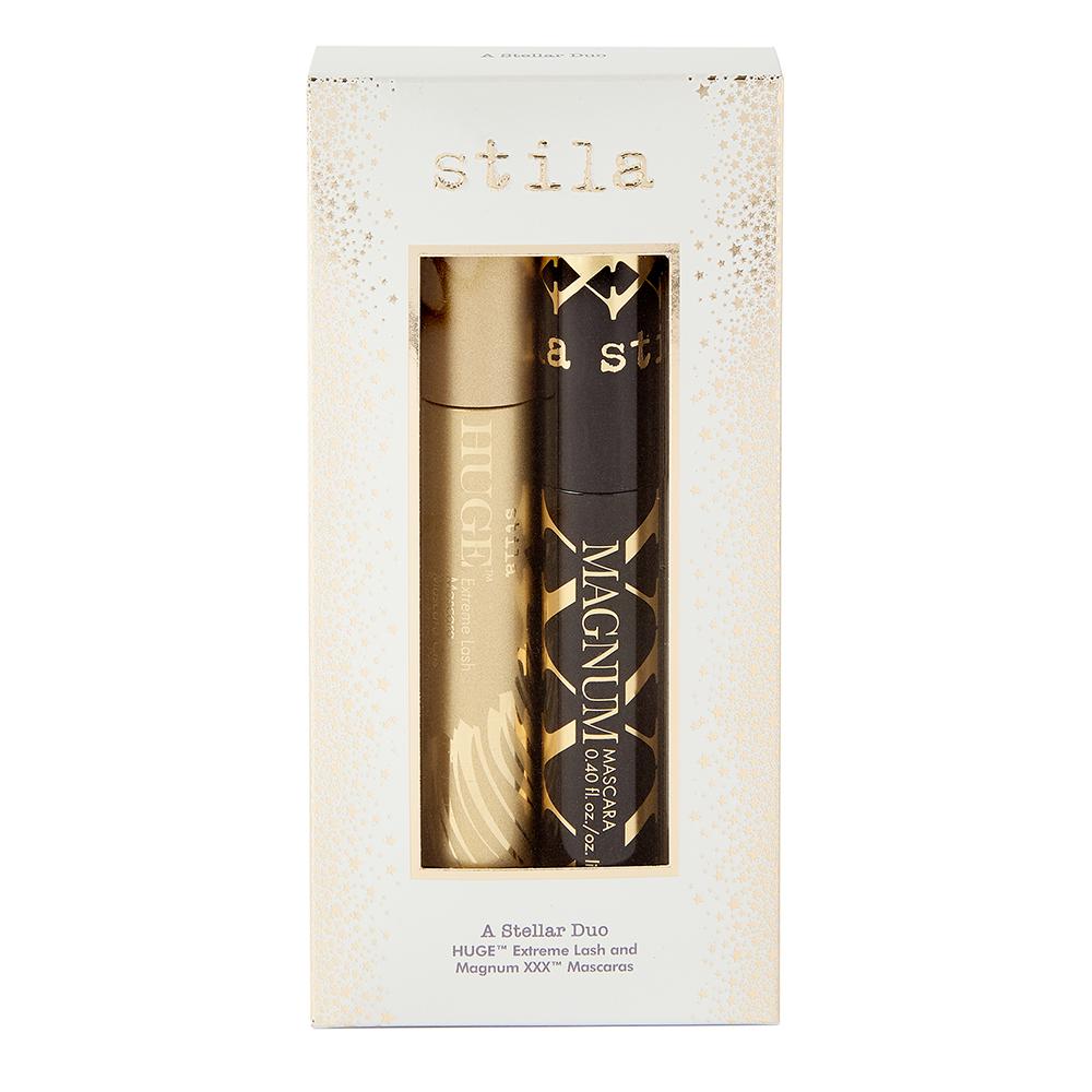 Stila A Stellar Duo Huge Extreme Lash & Magnum XXX Mascaras Black