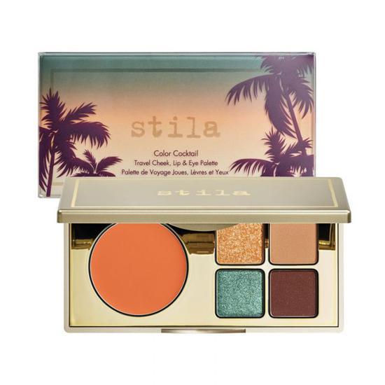Stila Color Cocktail Travel Cheek, Lip & Eye Palette Tequila Sunrise
