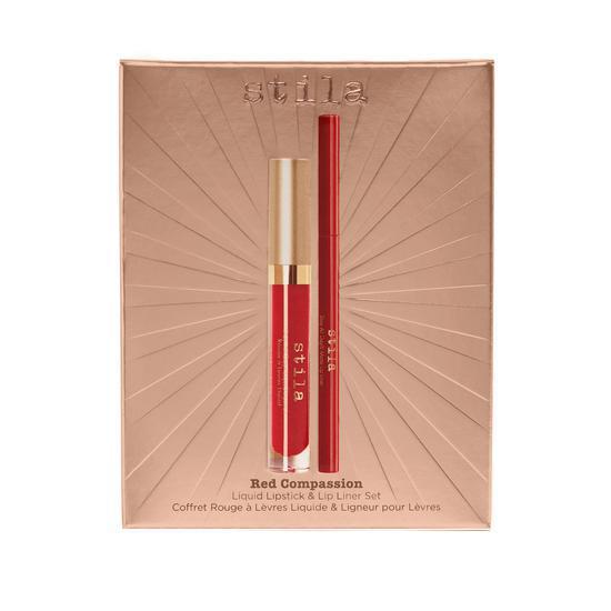 Stila Red Compassion Liquid Lipstick & Lip Liner Gift Set Stila Stay All Day Liquid Lipstick + Lip Liner