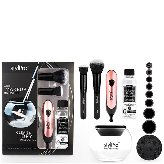 Stylpro Brush Cleaner & Dryer Gift Set Blush
