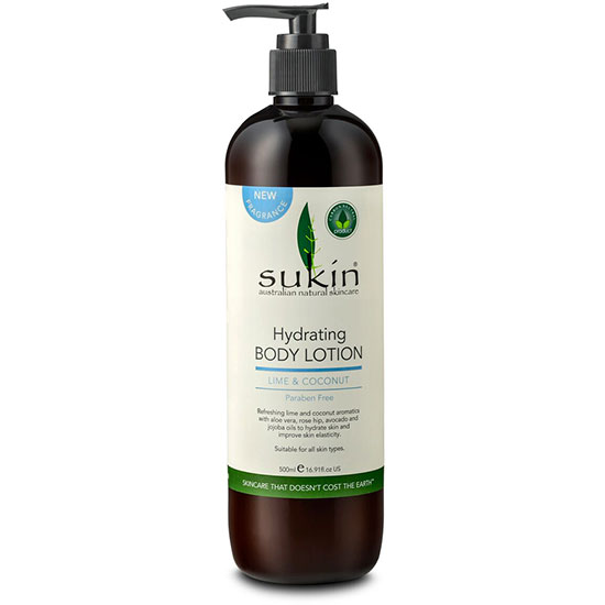 Sukin Hydrating Lime & Coconut Body Lotion