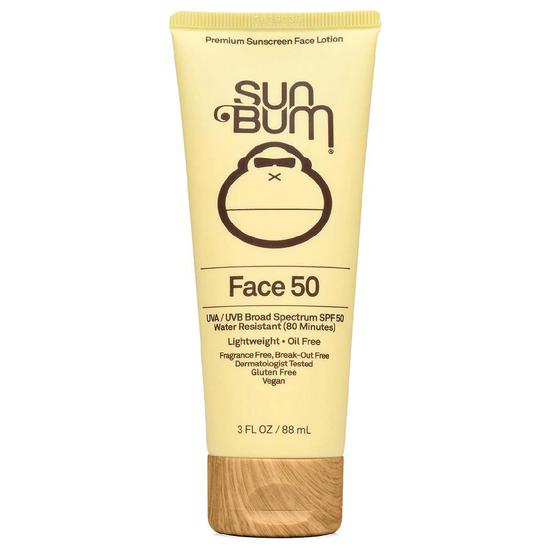 Sun Bum Original Face 50 Sunscreen Face Lotion SPF 50 3 oz