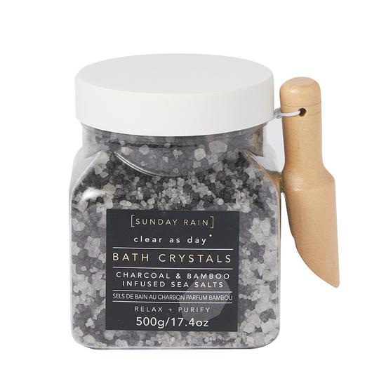 Sunday Rain Charcoal Bath Crystals
