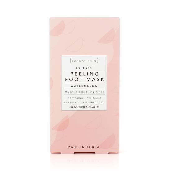 Sunday Rain Watermelon Peeling Foot Mask