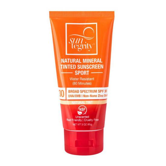 Suntegrity Sport Natural Mineral Tinted Sunscreen SPF 30 3 oz