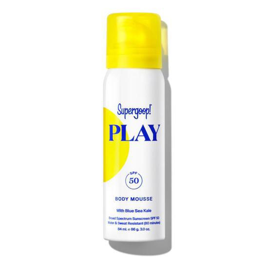 Supergoop! PLAY Body Mousse SPF 50 With Blue Sea Kale 3 oz