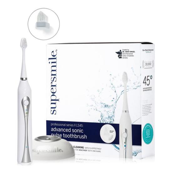 Supersmile LS45 Sonic Pulse Toothbrush White
