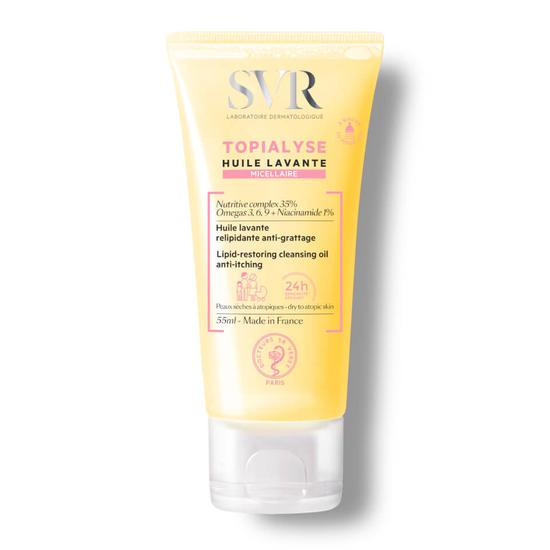 SVR Topialyse Emulsifying Wash Off Micellar Cleansing Oil 2 oz
