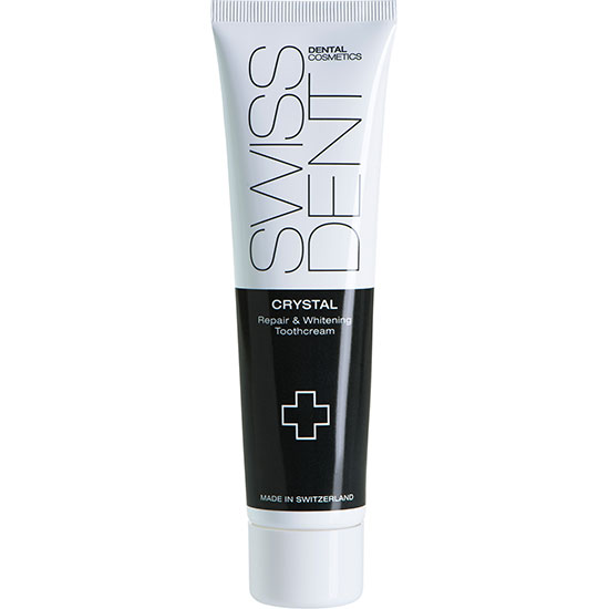 Swissdent Dental Cosmetics Crystal Repair & Whitening Toothcream 3 oz
