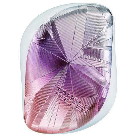 Tangle Teezer Compact Styler Detangling Hair Brush Smashed Holo Blue