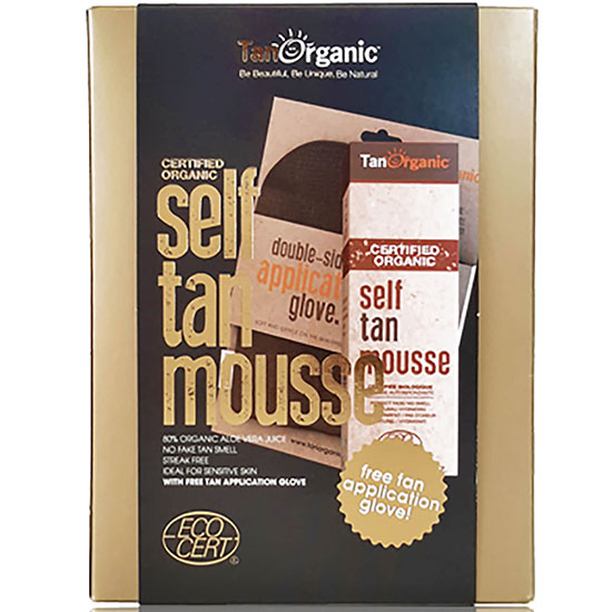 TanOrganic Self Tan Mousse + Free Glove
