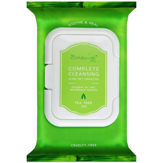 The Creme Shop Complete Cleansing Tea Tree Oil Pre-Wet Towelettes x 50