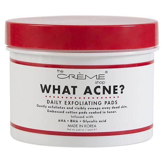 The Creme Shop What Acne? Daily Exfoliating Pads x 60