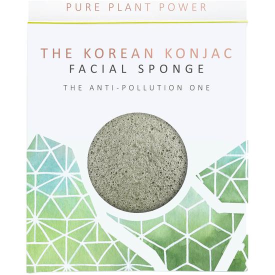 The Konjac Sponge Company The Elements Earth Facial Sponge Energizing Tourmaline 1 oz