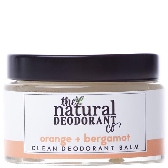 The Natural Deodorant Co Clean Deodorant Balm Orange + Bergamot 2 oz