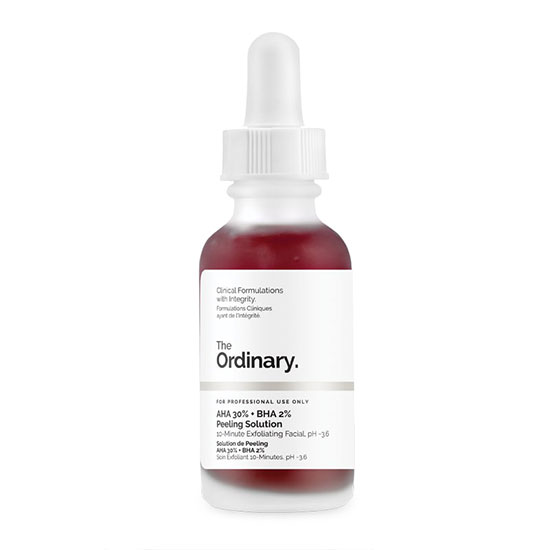 The Ordinary AHA 30% + BHA 2% Peeling Solution Combined Solution. Extraordinary Exfoliation