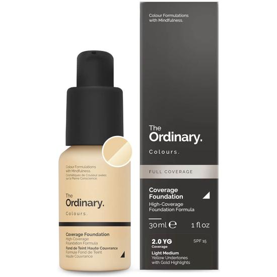 The Ordinary Coverage Foundation 2.0YG-Light Medium