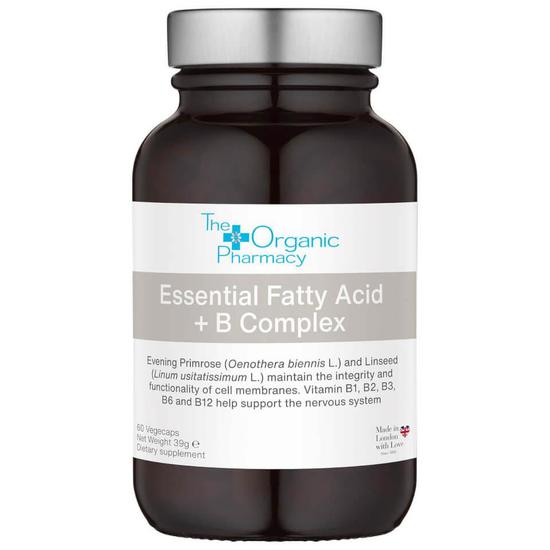 The Organic Pharmacy Essential Fatty Acid + B Complex 60 Capsules