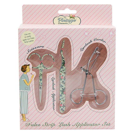 The Vintage Cosmetic Company False Strip Eyelash Applicator Set