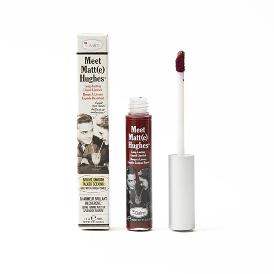 theBalm Liquid Lipstick Meet Matte Hughes