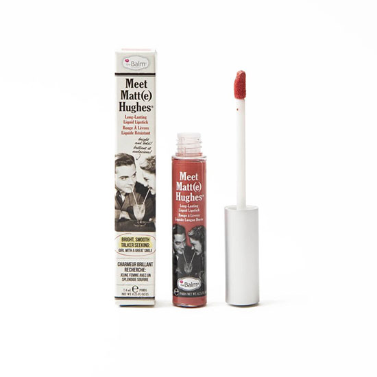 theBalm Liquid Lipstick Meet Matte Hughes Honest