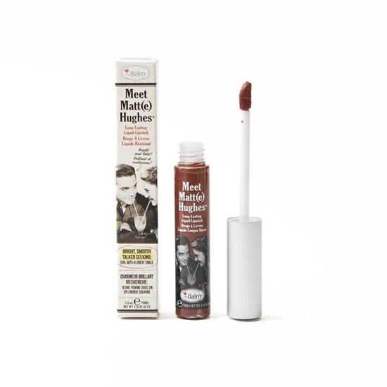 theBalm Liquid Lipstick Meet Matte Hughes Trustworthy