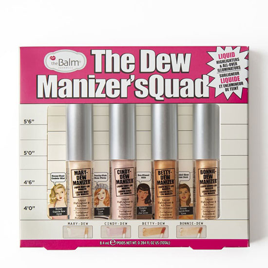 theBalm The Dew Manizer's Quad 0.3 oz