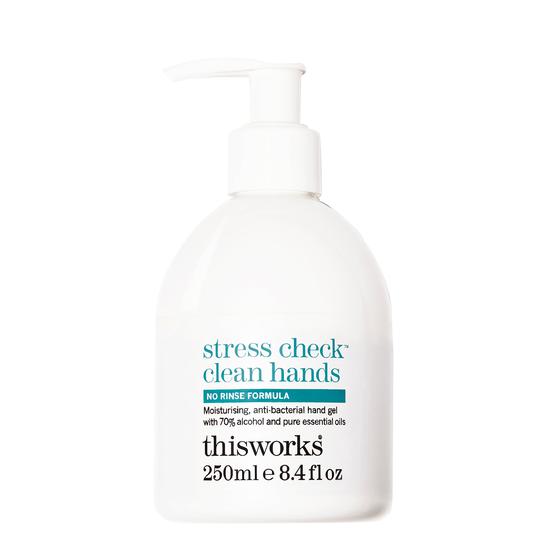 This Works Stress Check Clean Hands Sanitiser 8 oz