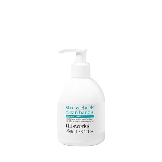This Works Stress Check Clean Hands Hand Sanitiser 8 oz