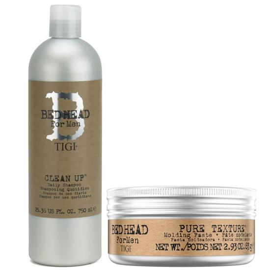 TIGI Bed Head Men's Shampoo & Hair Wax Set