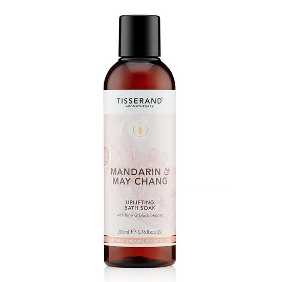 Tisserand Aromatherapy Mandarin & May Chang Uplifting Bath Soak 7 oz