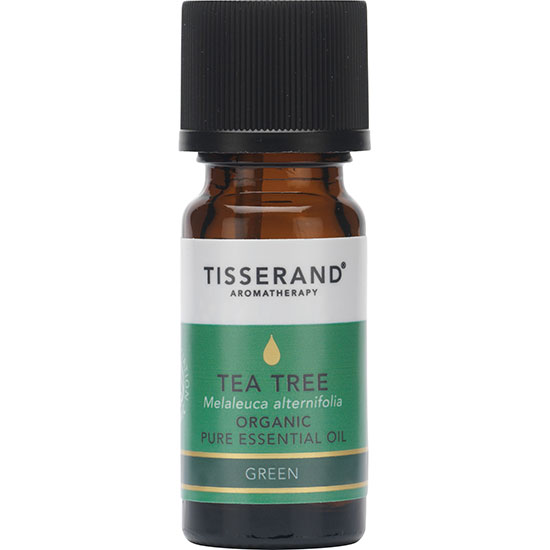 Tisserand Aromatherapy Tea Tree Organic Pure Essential Oil 0.3 oz