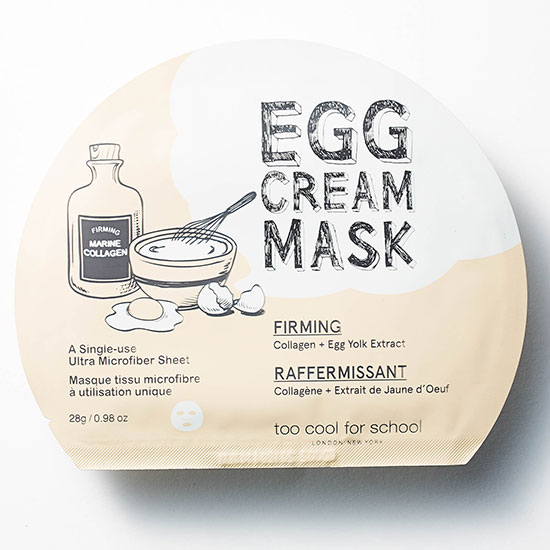Too Cool For School Egg Cream Firming Mask x 1