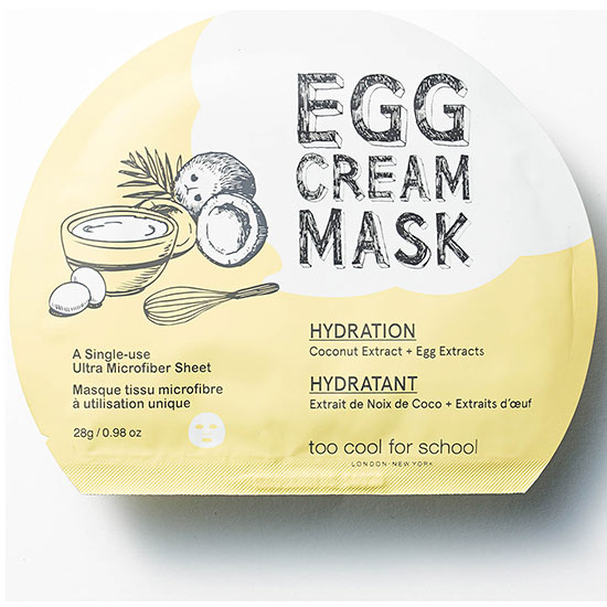 Too Cool For School Egg Cream Hydration Mask x 1