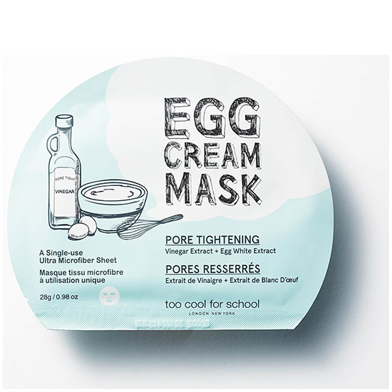 Too Cool For School Egg Cream Pore Tightening Mask x 1