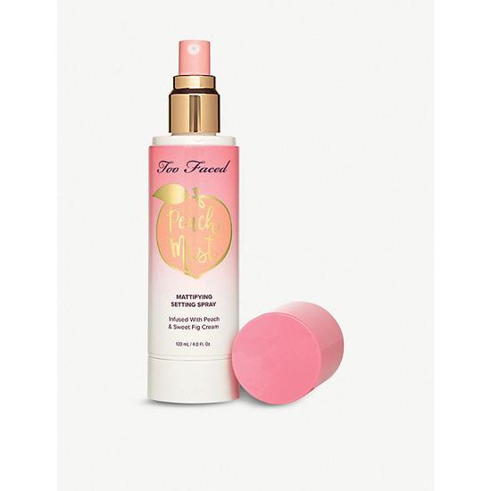 Too Faced Peach Mist Mattifying Setting Spray