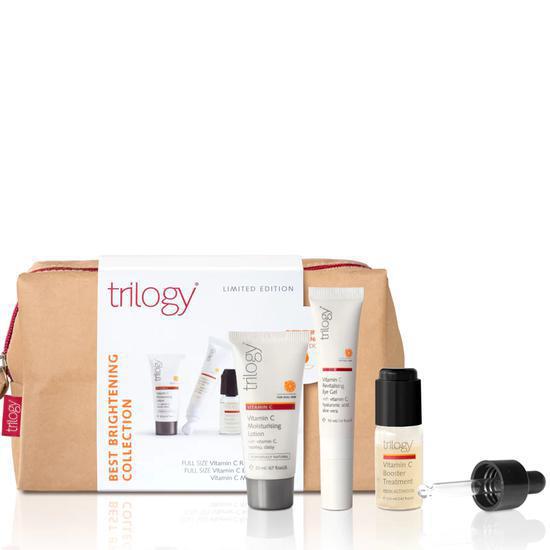 Trilogy Best Brightening Collection Set Vitamin C Booster Treatment + Eye Cream + Moisturising Lotion