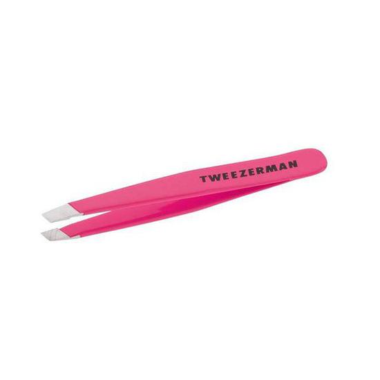 Tweezerman Mini Slant Tweezer Flamingo Pink