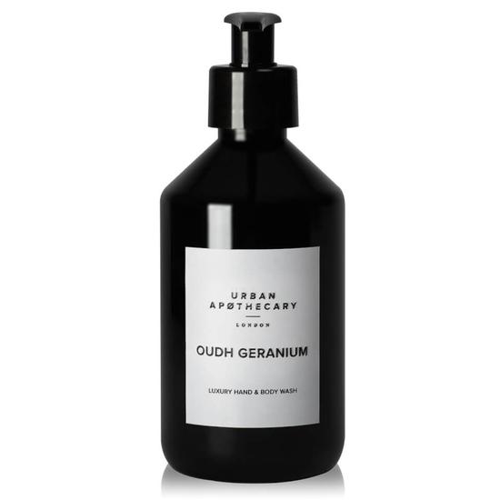 Urban Apothecary London Oudh Geranium Luxury Hand & Body Wash 10 oz