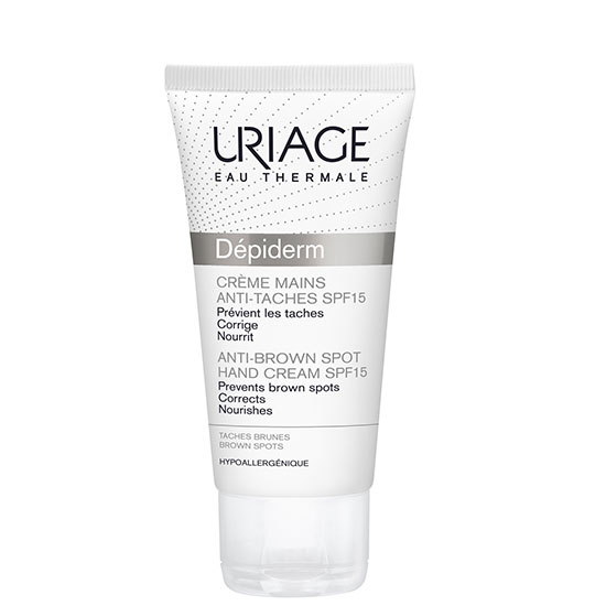 Uriage Eau Thermale Depiderm Anti-Brown Spot Hand Cream SPF 15 2 oz