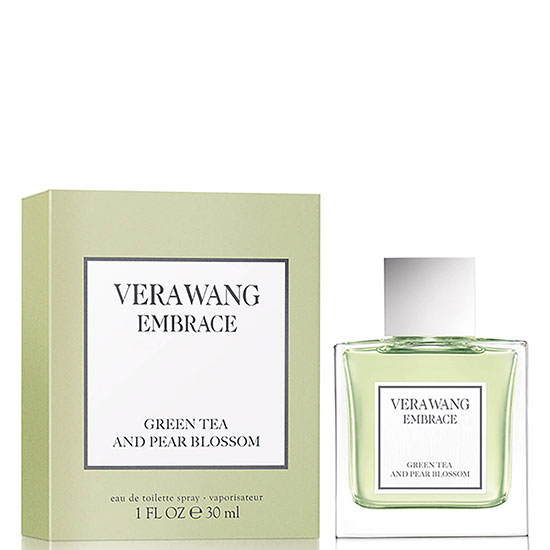 vera wang embrace green tea and pear blossom body mist