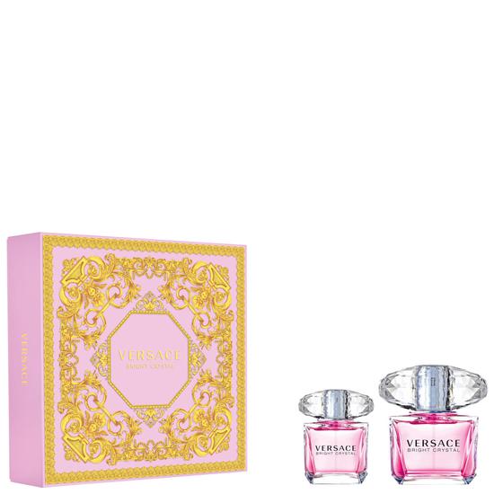 Versace Bright Crystal Eau De Toilette Gift Set 3 oz