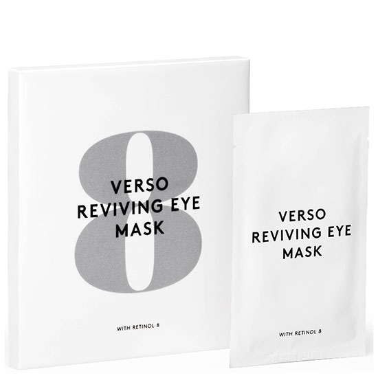 Verso Skincare Reviving Eye Mask 4 Pack