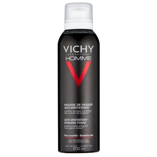 Vichy Homme Anti-Irritation Shaving Foam 7 oz