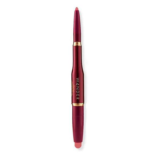 Wander Beauty Lipsetter Dual Lipstick & Liner Flirty In Fiji