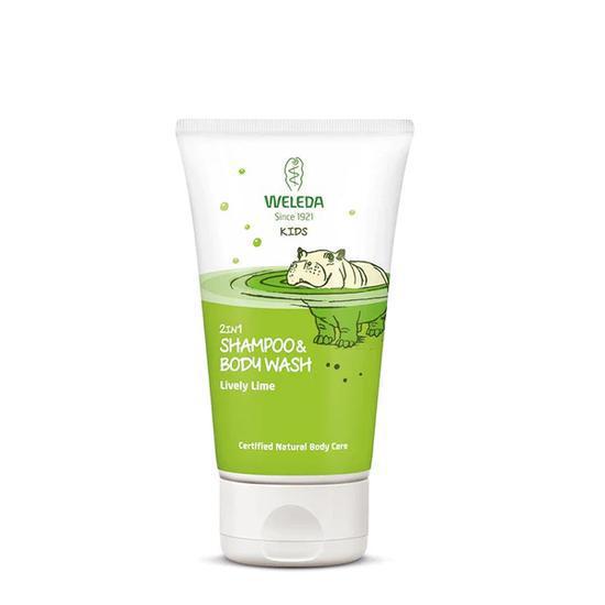 Weleda Kids 2 In 1 Zesty Lime Shampoo & Body Wash