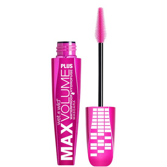 Wet N Wild Max Volume Plus Waterproof Mascara Amp'd Black