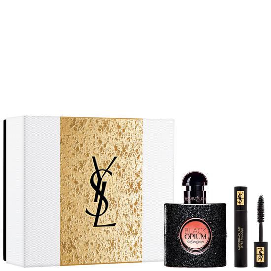 Yves Saint Laurent Black Opium Eau De Parfum Fragrance Gift Set 1 oz